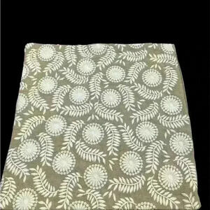 Front gate Camille Embroidered Pillow Cover